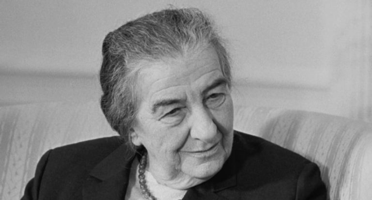 Golda Meir celebrated her 122nd birthday